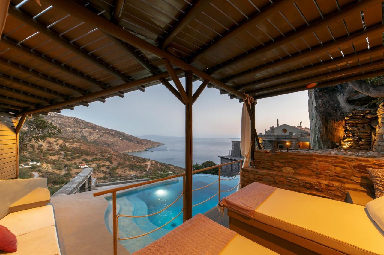Aparthotel Aegean Castle Andros - Adults Only Agia Eleousa Exteriér fotografie