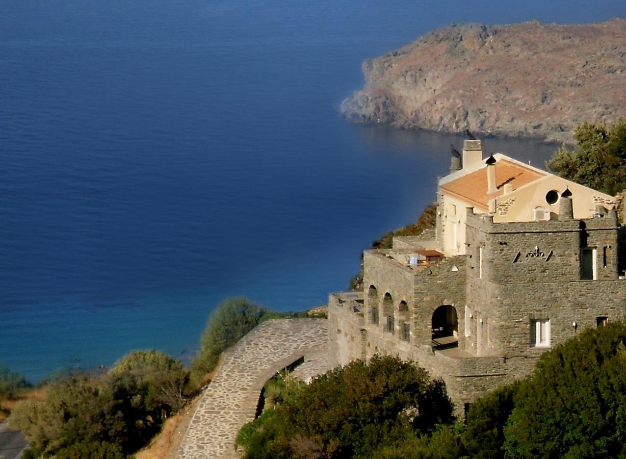 Aparthotel Aegean Castle Andros - Adults Only Agia Eleousa Exteriér fotografie