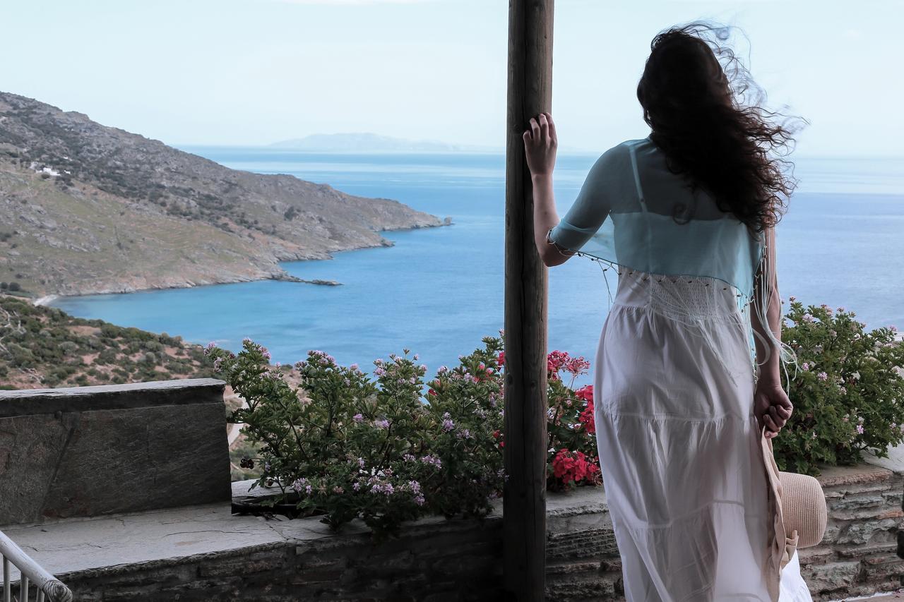 Aparthotel Aegean Castle Andros - Adults Only Agia Eleousa Exteriér fotografie